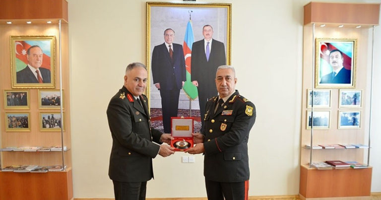 Военная делегация Турции посетила Азербайджанское высшее военное училище имени Гейдара Алиева — ФОТО