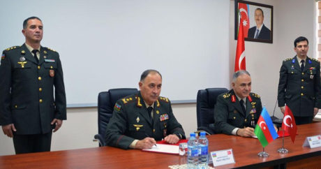 Министерство обороны Азербайджана и Генштаб Турции подписали протокол — ФОТО
