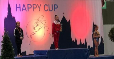 Азербайджанские гимнастки вернулись с «золотом» из Бельгии
