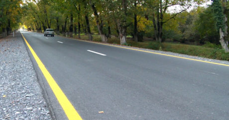 Успешно завершена реконструкция автомобильной дороги Гах-Илису — ФОТО