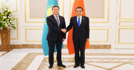 Премьеры Казахстана и Госсовета КНР провели переговоры
