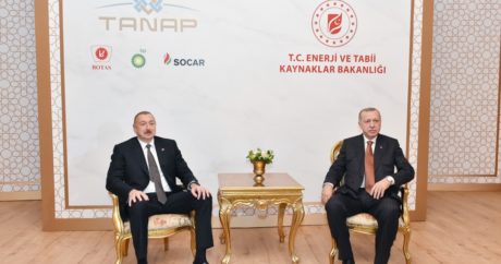 Ильхам Алиев и Реджеп Тайип Эрдоган открыли TANAP