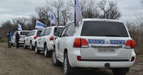 Мониторинг ОБСЕ на линии соприкосновения войск Азербайджана и Армении прошел без инцидентов
