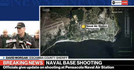Возросло число жертв при стрельбе на авиабазе во Флориде