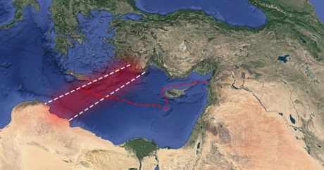 Турция определила свои территориальные воды в Средиземноморье — Фото+Видео