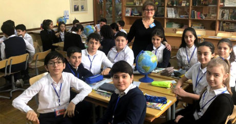 Бакинские школьники интересуются Антарктидой – ФОТО