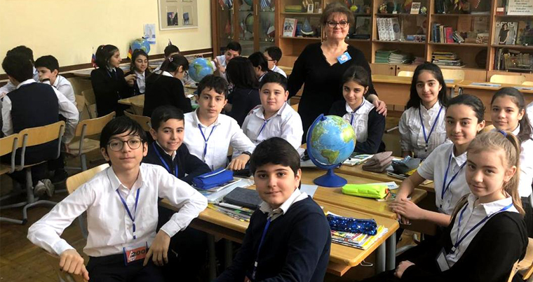 Бакинские школьники интересуются Антарктидой – ФОТО