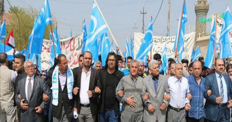 Туркманы Ирака провели акцию протеста в Киркуке