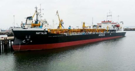 Капитально отремонтирован танкер «Нафталан»