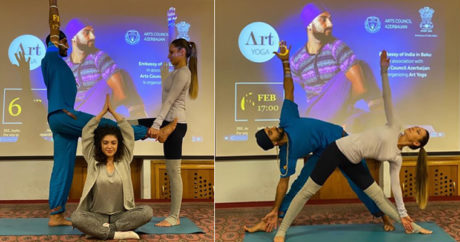 В Баку стартовал проект «Art Yoga» — ФОТО