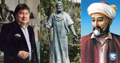 Бакинская городская скульптура: памятник выдающемуся узбекскому поэту-философу – ФОТО