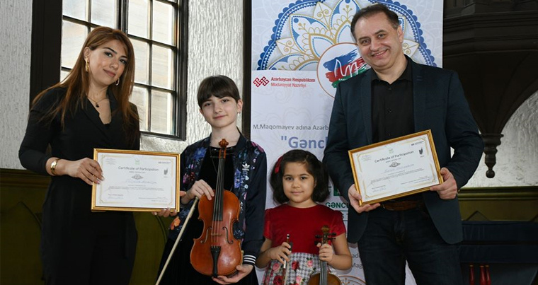 Известный скрипач поделился опытом с юными азербайджанскими музыкантами – ФОТО
