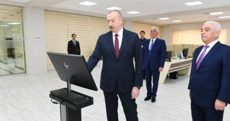 Ильхам Алиев принял участие в открытии подстанции «Дюбенди» ОАО «Азерэнержи» — ФОТО