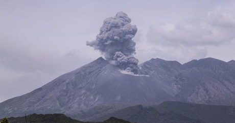 В Японии произошло извержение вулкана Синдакэ