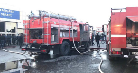 В т/ц «Садарак» в Баку сгорело 28 магазинов