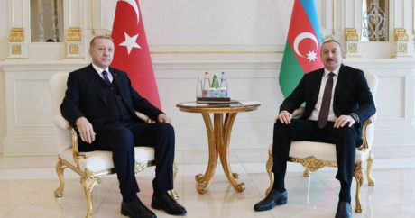 Состоялась встреча Президентов Азербайджана и Турции один на один — ФОТО