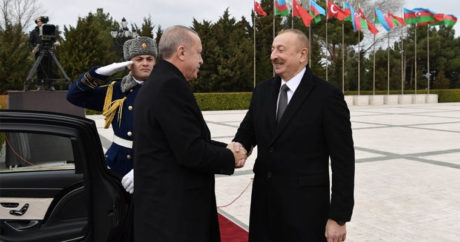 Состоялась церемония официальной встречи президента Турции — ФОТО