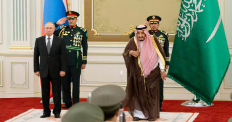 Путин провел переговоры с королем Саудовской Аравии