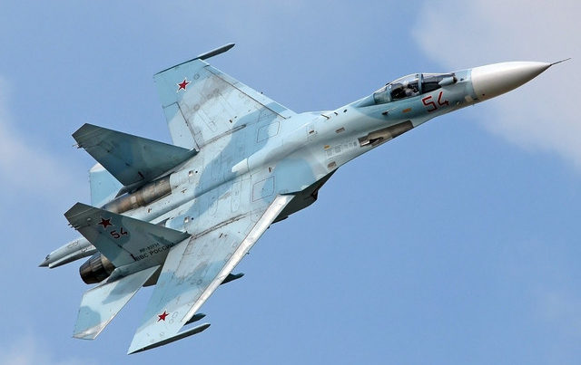В Черном море потерпел крушение российский Су-27