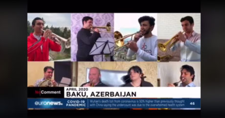 Азербайджанский симфонический оркестр на Euronews – «Ликуй, мой народ!» — ВИДЕО