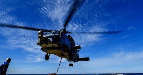 У берегов Греции в море упал вертолет НАТО