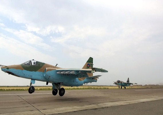 Проведено летно-тактическое учение с экипажами самолетов МиГ-29 и Су-25