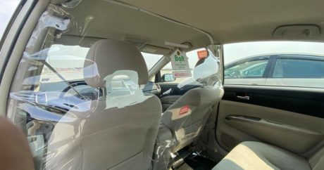 В бакинских такси устанавливаются перегородки