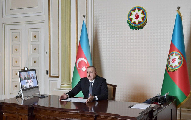 Президент провел совещание в формате видеосвязи с участием двух министров