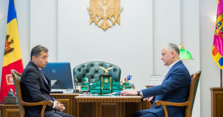 Президент Молдовы обсудил с послом Азербайджана борьбу с СOVID-19