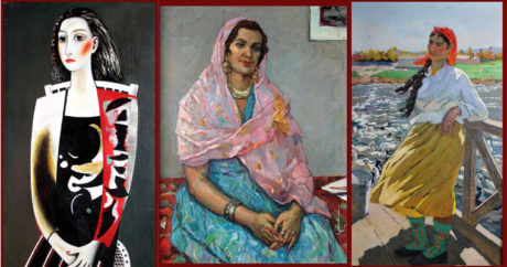Образы прекрасных женщин на картинах азербайджанских художников – ФОТО