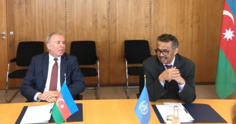 Между Азербайджаном и ВОЗ подписан о донорское соглашение