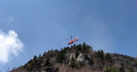 В горах Южной Кореи упал спасательный вертолет с семью людьми