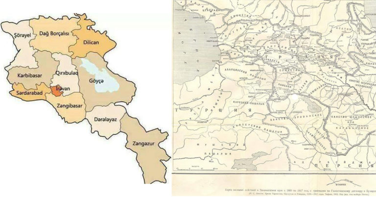 Западный Азербайджан — оккупированные и арменизированные русскими азербайджанские земли