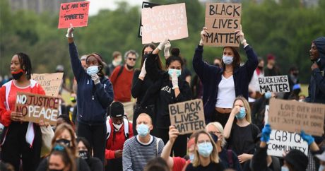В Лондоне задержаны 13 участников протесты против расизма и полицейского насилия