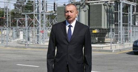 Президент Ильхам Алиев на открытии подстанции «8-й километр» в Баку — ФОТО