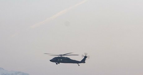 В Афганистане упал военный вертолет