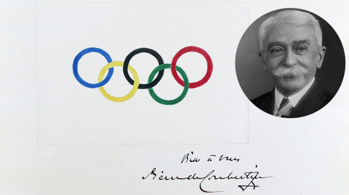 Оригинальный рисунок олимпийских колец продан на аукционе