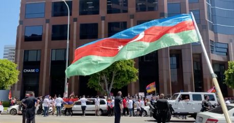 В Лос-Анджелесе армяне напали на Генконсульство Азербайджана — ФОТО