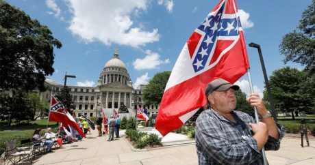 Американский штат отменил свой флаг из-за расизма