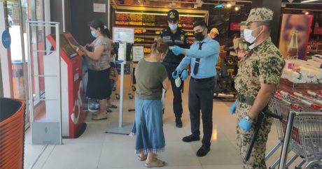 Полиция начала дежурить в маркетах Баку — ФОТО