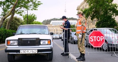 В Баку вновь установлены полицейские посты