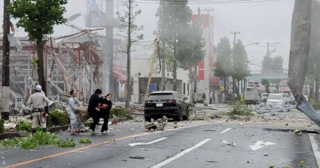 17 человек пострадали в результате взрыва в Японии