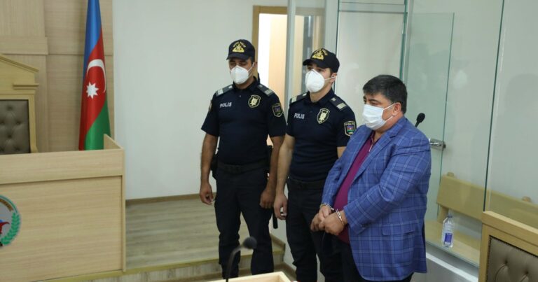 Полицейские надели наручники на зятя Рамиза Мехтиева
