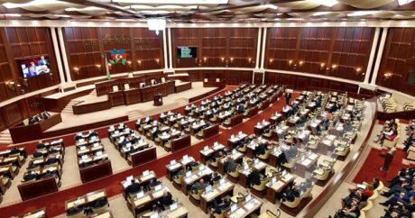 Стала известна повестка очередного заседания парламента Азербайджана