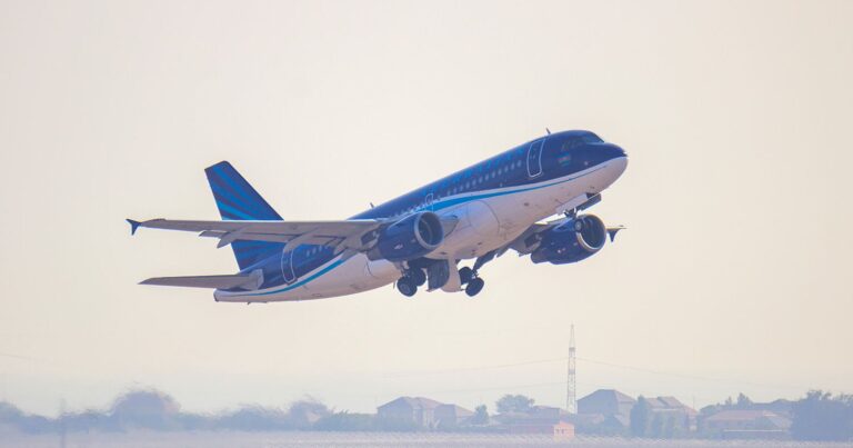 Самолет AZAL приземлился из-за технических проблем с кондиционером