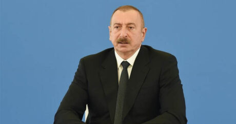 Президент Ильхам Алиев ознакомился со строительством электроподстанции «Гобу»
