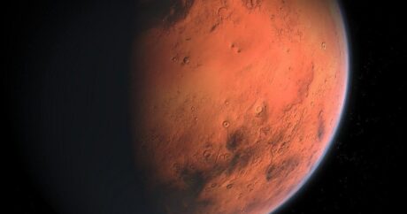 Странное облако заметили на Марсе