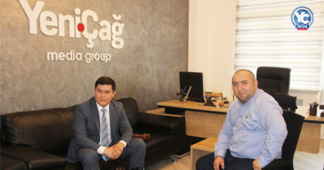Первый секретарь посольства Узбекистана посетил редакцию медиа-группы «Yeni Çağ» — ФОТО