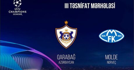 Лига чемпионов: «Карабах» против «Мольде»