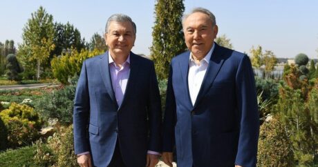 Назарбаев встретился с Мирзиёевым в Сарыагаше